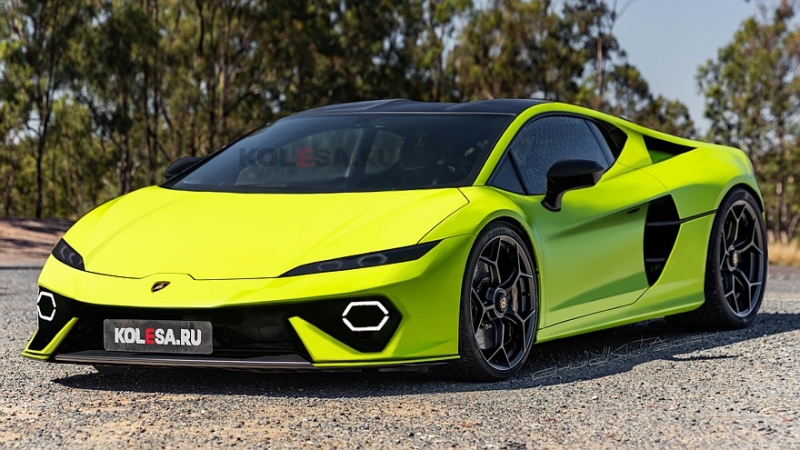 Lamborghini Temerario: новые изображения